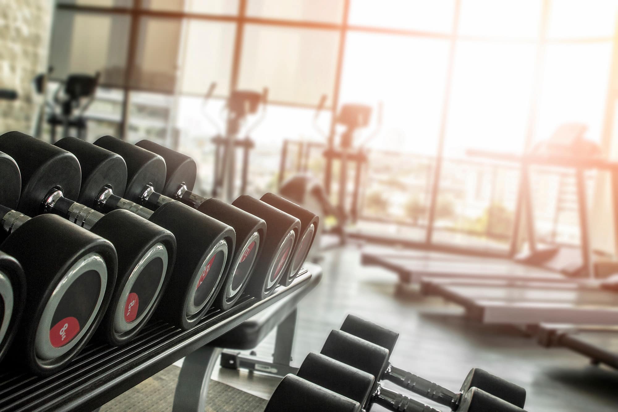 Fitness Center at Astra Tower apartments downtown SLC