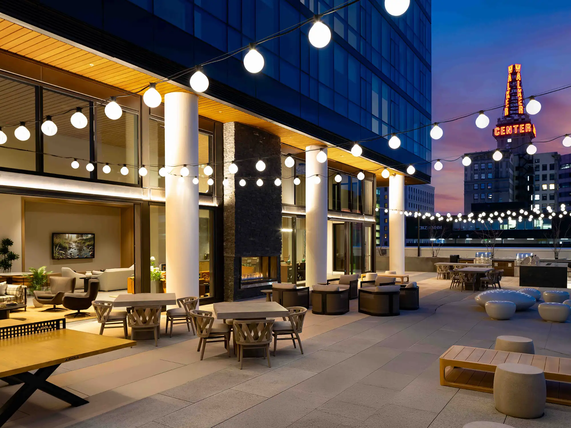 Outdoor Kitchen and Gathering Area